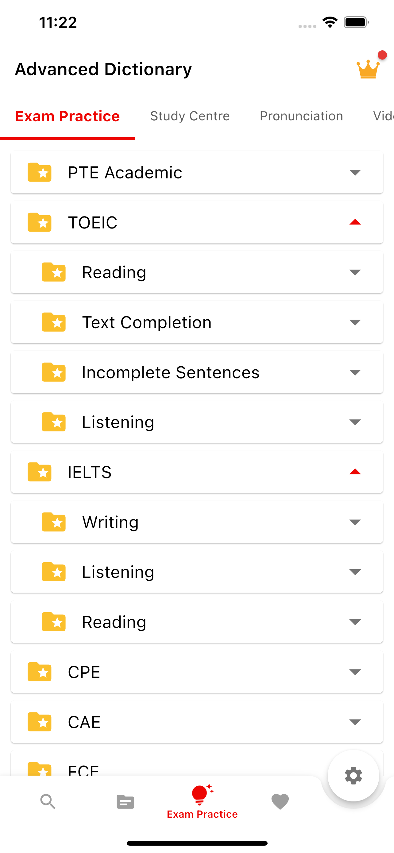 Advanced Dictionary of English