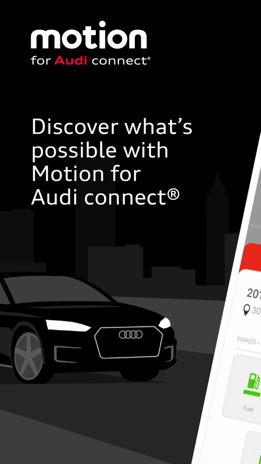 #1. Motion for Audi connect (iOS) Podle: moj.io Inc.