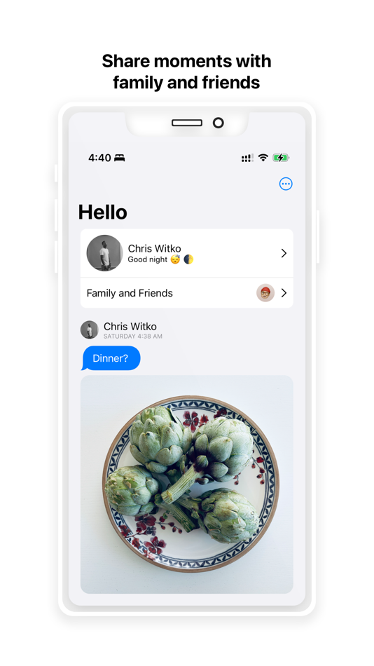 #1. The Hello App (iOS) By: SUBURB STUDIO