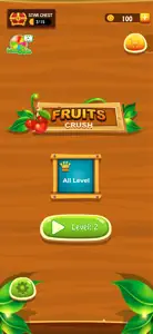 Fruit Crush Triple Tile Puzzle screenshot #1 for iPhone