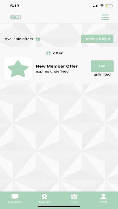 Mint Cannabis Screenshot
