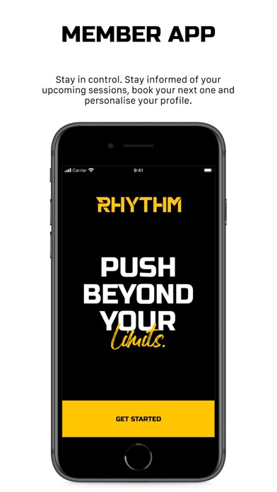 Rhythm Member App Screenshot