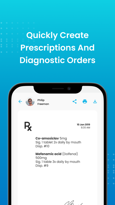 MYCURE Provider Screenshot