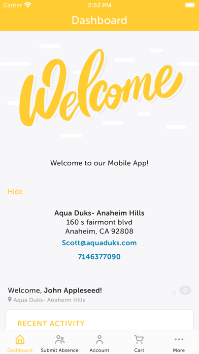 Aqua Duks Swim School Screenshot