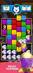 Fruit Poppers Fun Puzzle Game screenshot #2 for iPhone