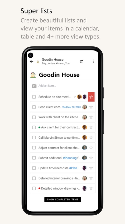 #2. OhYeah - tasks, notes, wikis (iOS) 由: Marvin Simon