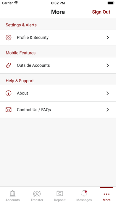Washita State Bank Mobile Screenshot