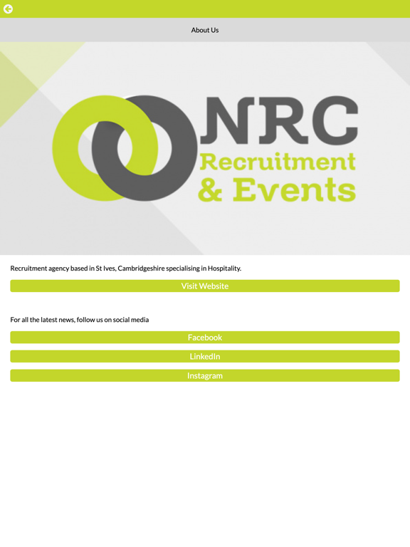 Screenshot #5 pour NRC Recruitment and Events