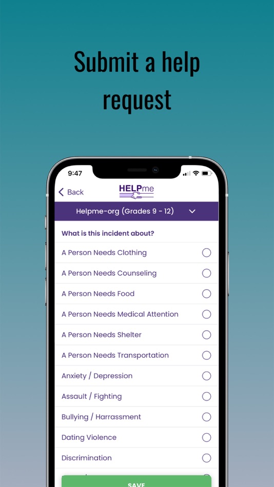 #4. HELPme - Support and Resources (iOS) By: Lightspeed Solutions, LLC