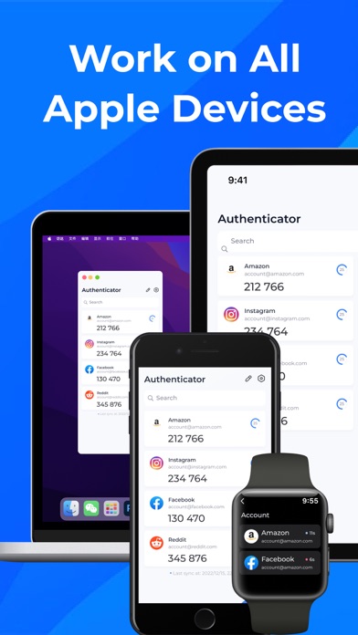 Authenticator App- MFA,2FA,OTP Screenshot