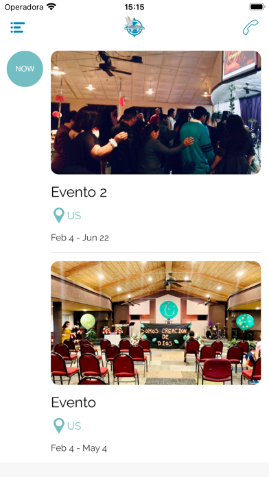 Ministerios Manantial de Vida Screenshot