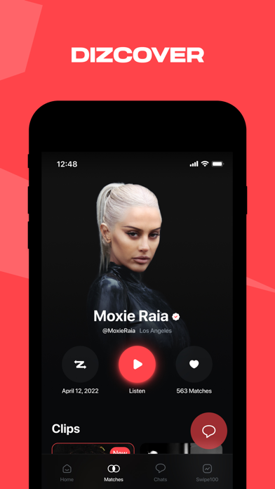 MuzicSwipe: Discover New Music Screenshot