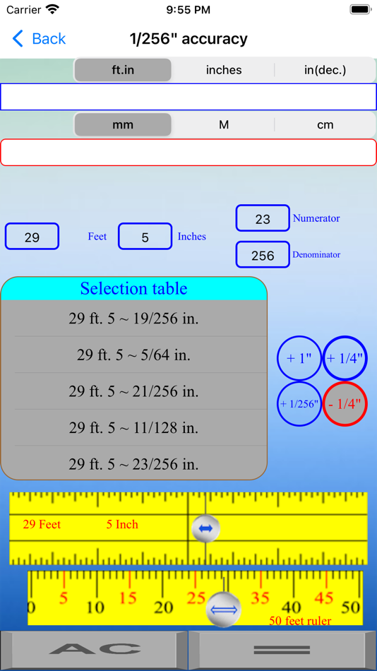#8. UnitsCal Lite Tape Calculator (iOS) 由: Aberdeen Telecom.Inc.