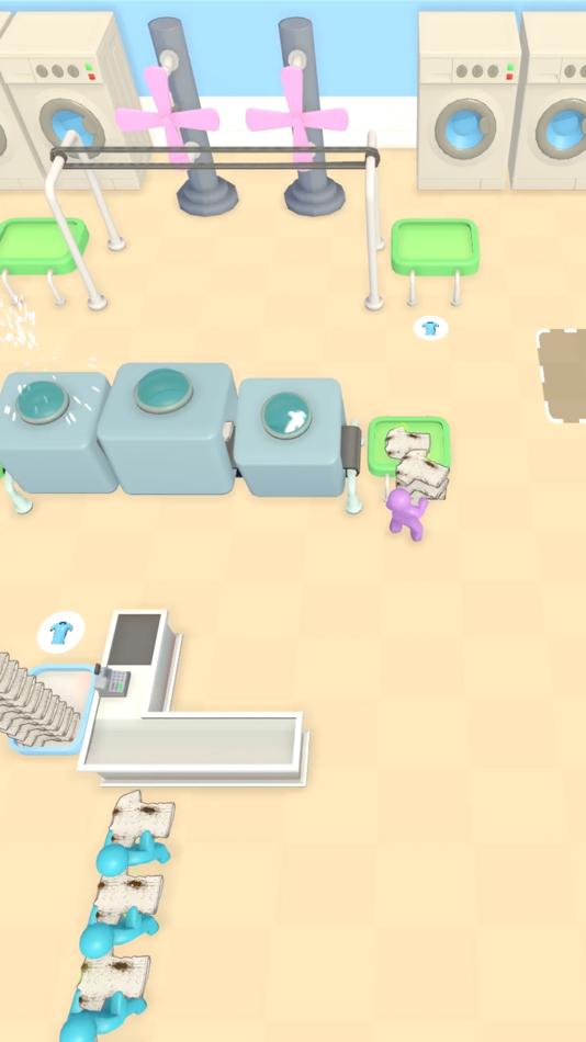 #1. Laundry Idle Arcade (iOS) 由: Brew Games