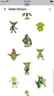 goblin stickers iphone screenshot 2