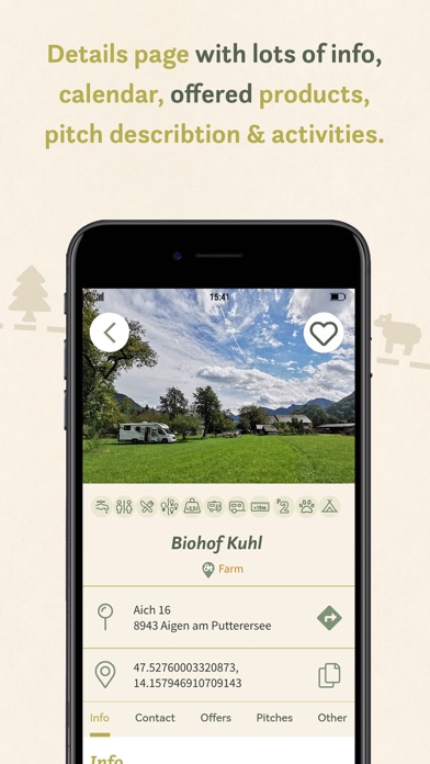 Schau aufs Land – Farm camping Screenshot