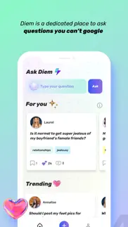 diem | social search iphone screenshot 1