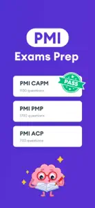 PMP Exam Prep Practice 2024 screenshot #1 for iPhone