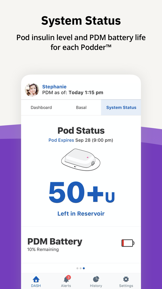 #4. Omnipod VIEW® (iOS) بواسطة: Insulet Corporation