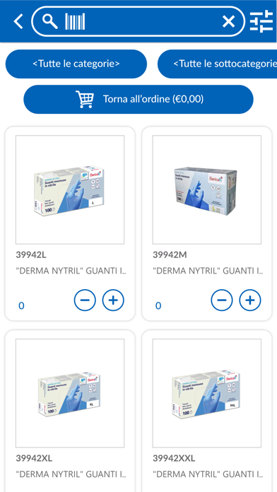 G.M. Distribuzione catalogo Screenshot