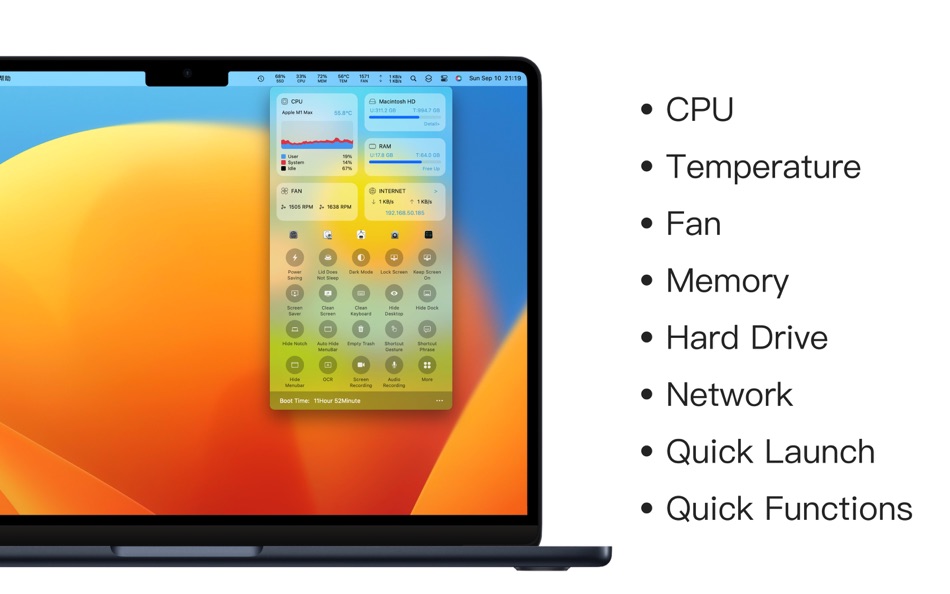 State-CPU,Fan,Memory,Tem - 2.0.2 - (macOS)