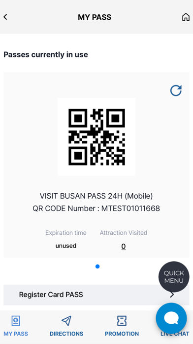 Visit Busan Pass Screenshot