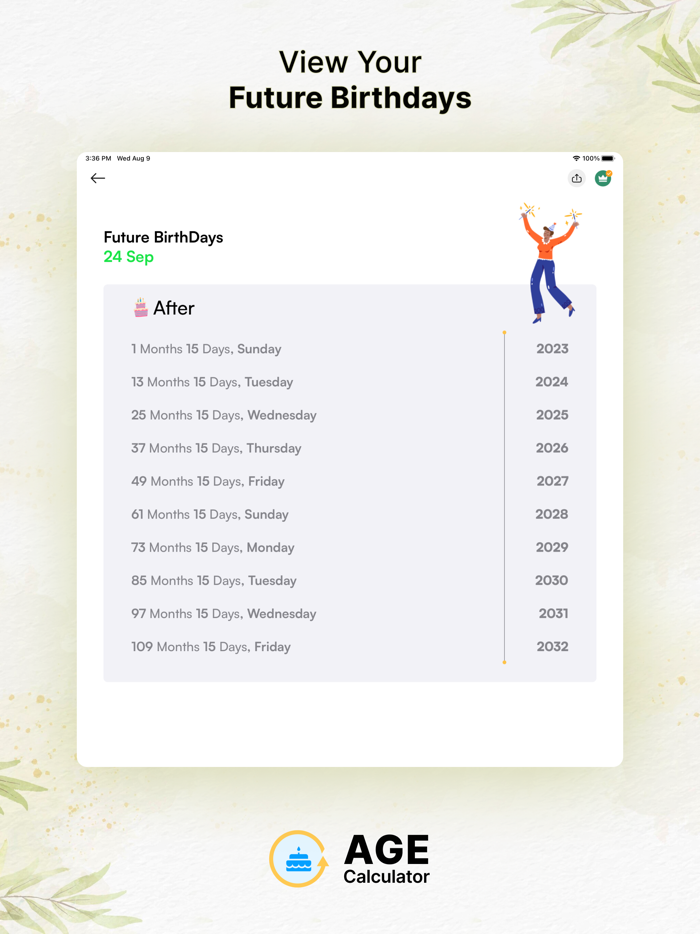 Age Calculator and Finder