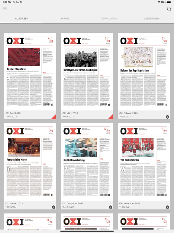 Screenshot #4 pour OXI - die Wirtschaftszeitung