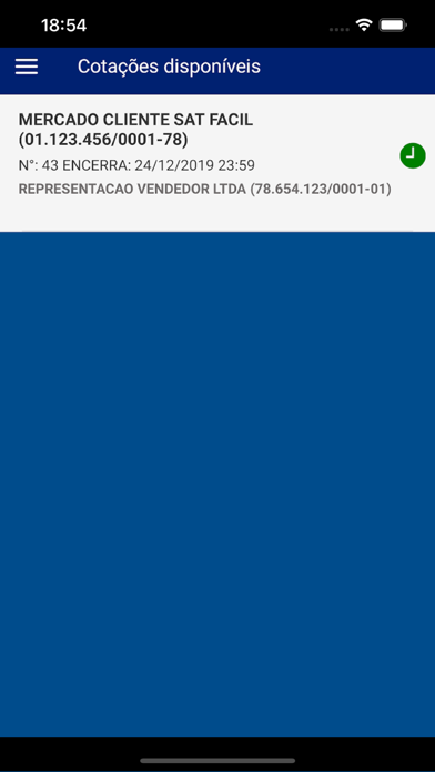 Screenshot #2 pour Cotação SAT Fácil