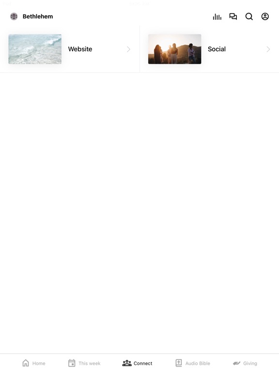 Bethlehem Missionary Church iPad screenshot 3 - Education app