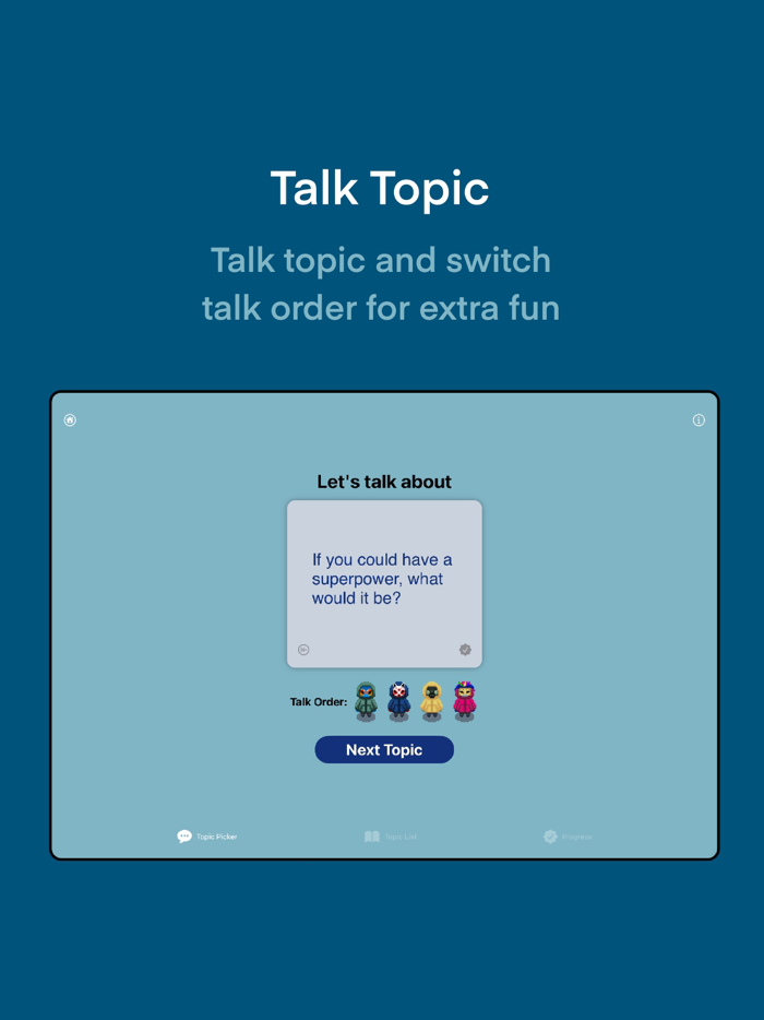 Talk Topic Lets Talk