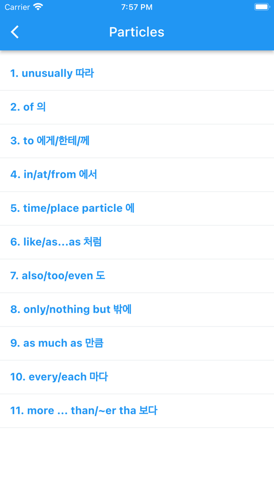 #2. Korean Grammar (iOS) By: Hien Nguyen