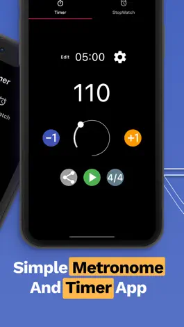 Game screenshot My Metronome Timer: Tempo Beat apk