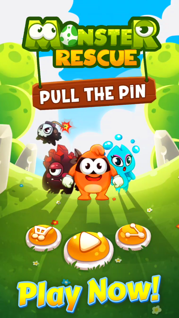 Monster Rescue Pull The Pin