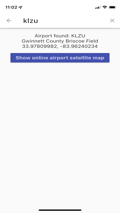 Airport Charts+METAR Screenshot