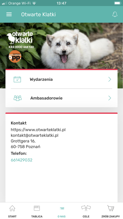 Otwarte Klatki Screenshot