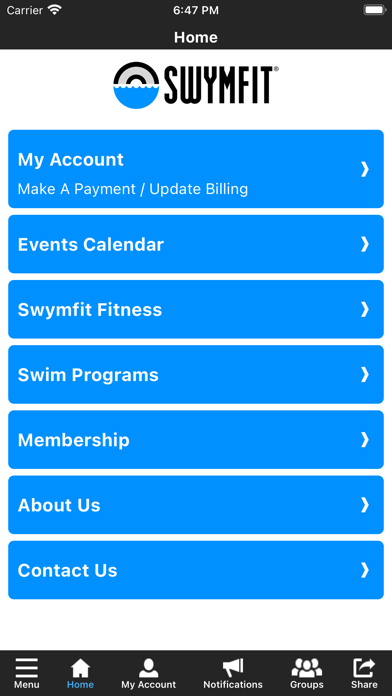 Swymfit ® Screenshot