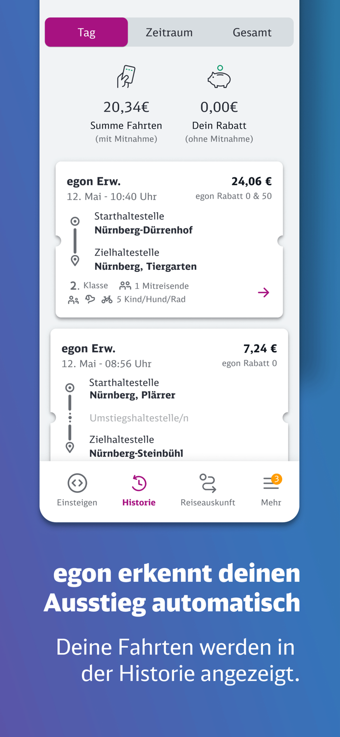egon – der VGN eTarif