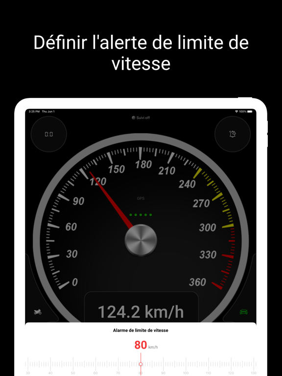 Screenshot #6 pour Compteur de vitesse GPS intell