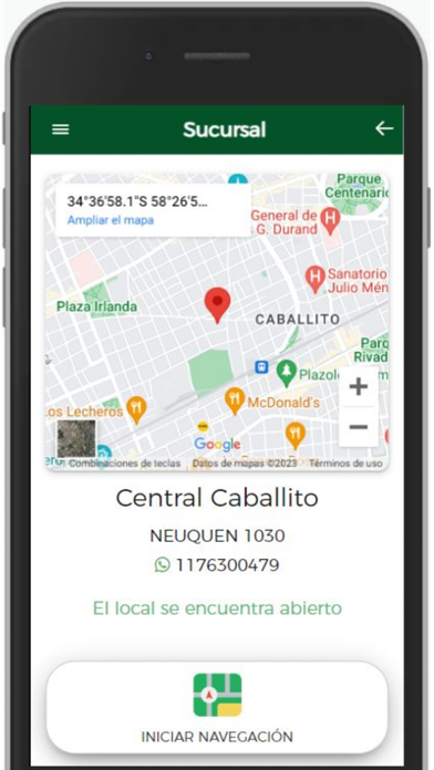 Central de pizzas y empanadas Screenshot