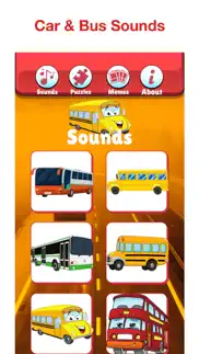 bus & cars for kids 4 year old iphone screenshot 2