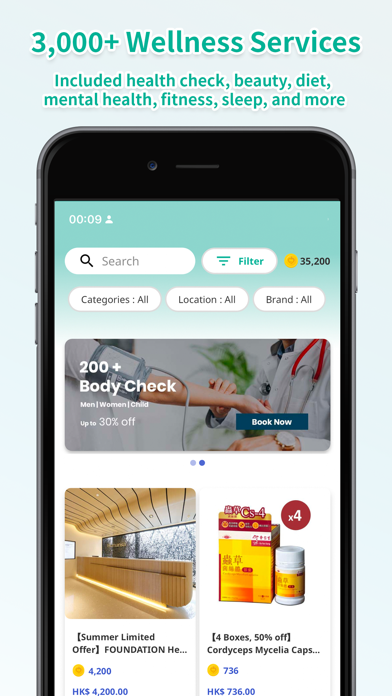 MixCare Health Wellness Screenshot
