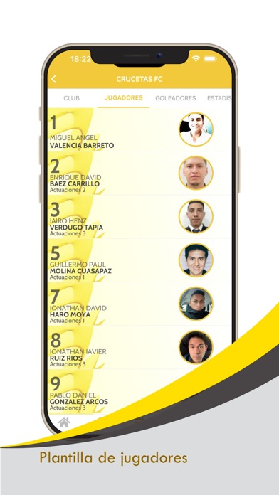 J.V. Eventos Screenshot