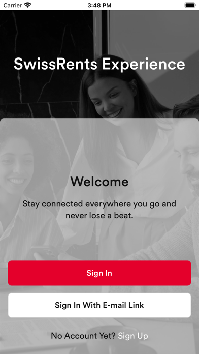 SwissRents Experience Screenshot