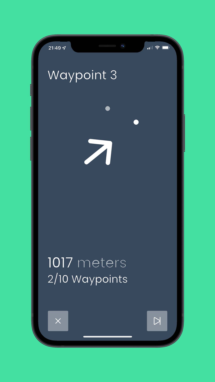 Waypointer Explore new routes