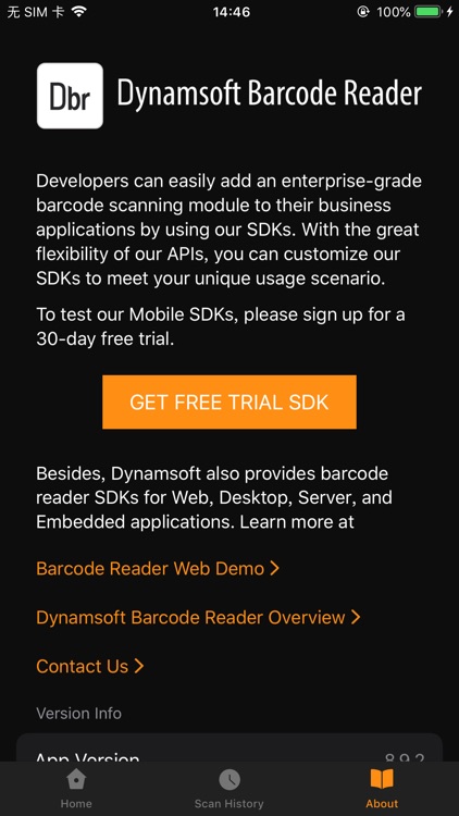 Dynamsoft Barcode Scanner Demo