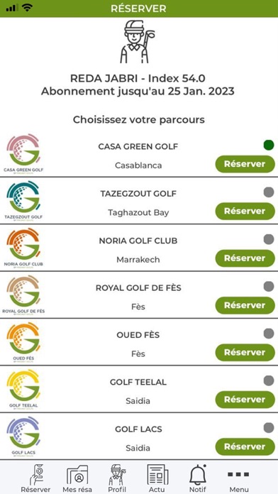 Madaëf Golfs Screenshot