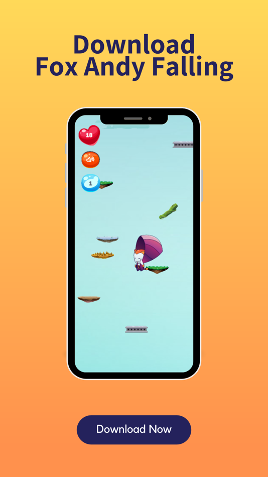 #1. Fox Andy Falling (iOS) 由: Samet AKIN