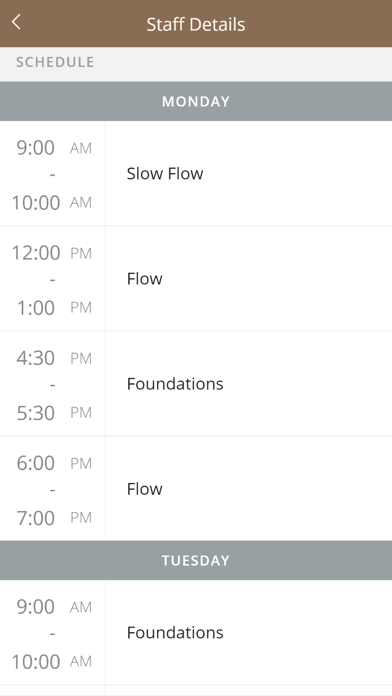 Las Olas Yoga Screenshot