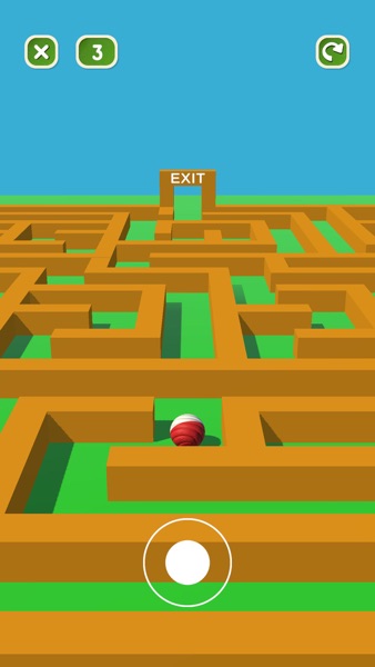 【图】3D迷宫 – 经典迷宫游戏(截图1) 【图】3D迷宫 – 经典迷宫游戏(截图1)
